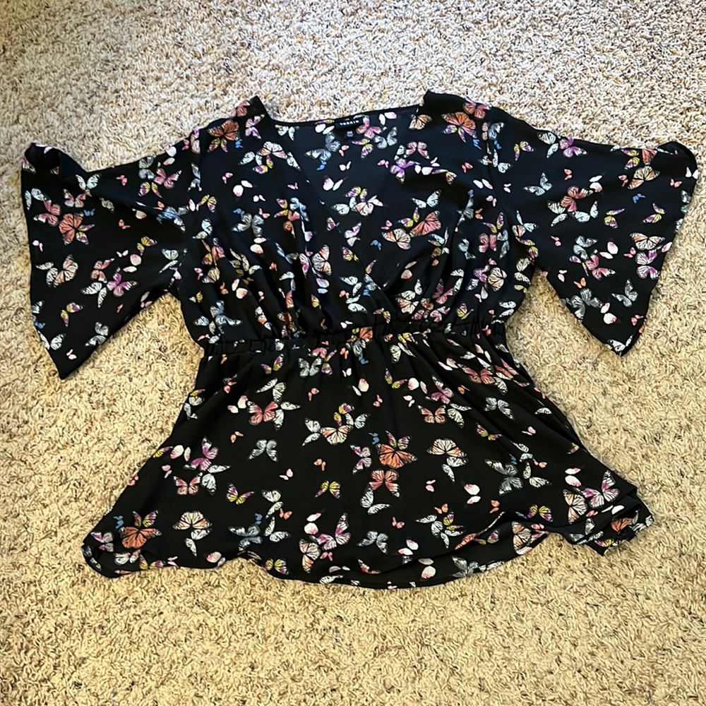 Torrid butterfly top